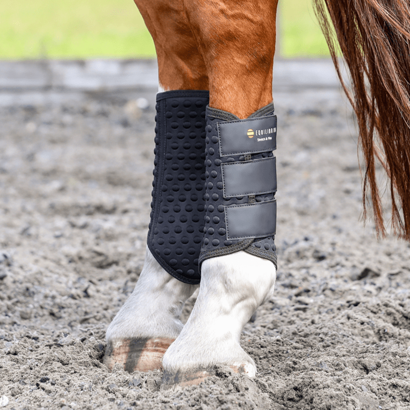 Equilibrium Stretch and Flex Flatwork Wraps - Black-2